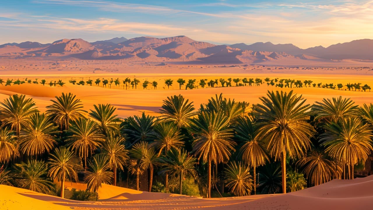 Ouargla, Touggourt et l'Oued Righ : les palmeraies du Bas-Sahara